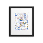 The Warrior Framed Art Print Gallery Image 5