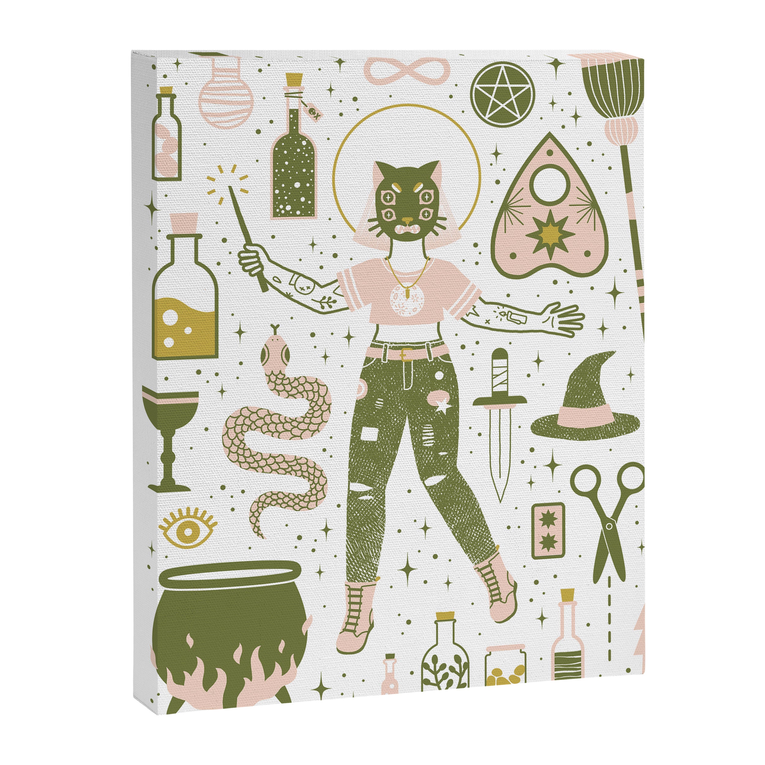 The Witch Canvas Print Gallery Image 6