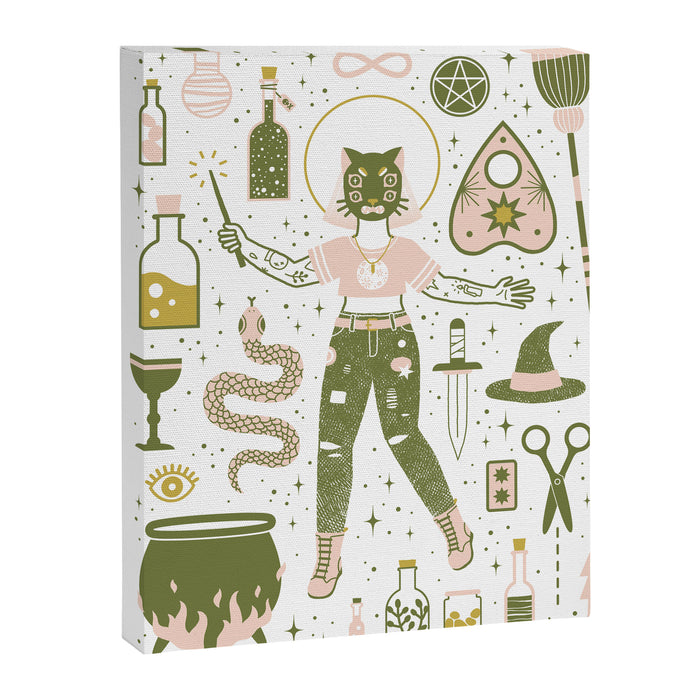 The Witch Canvas Print Gallery Image 1