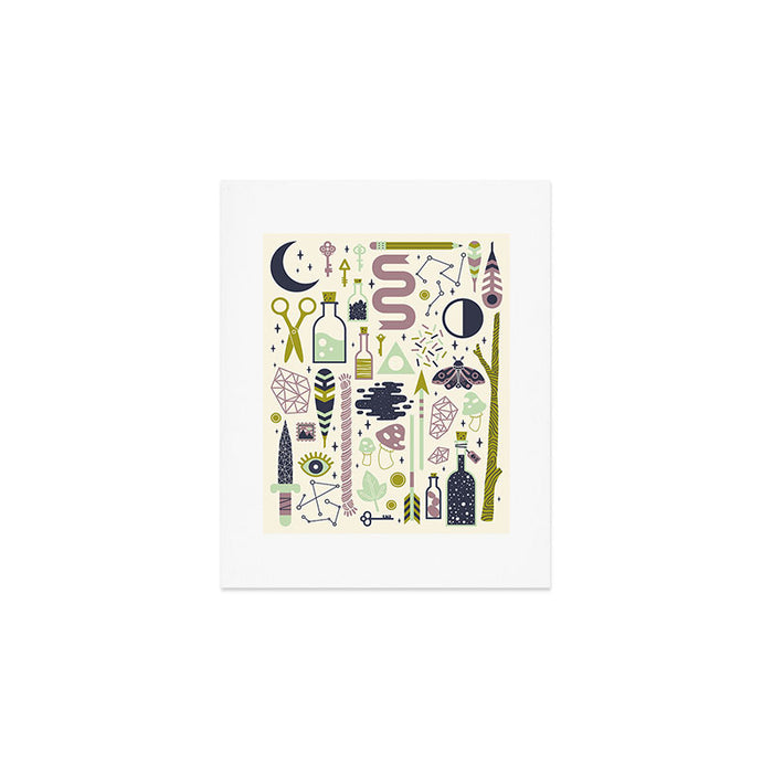 The Witch's Collection Art Print Gallery Image 1