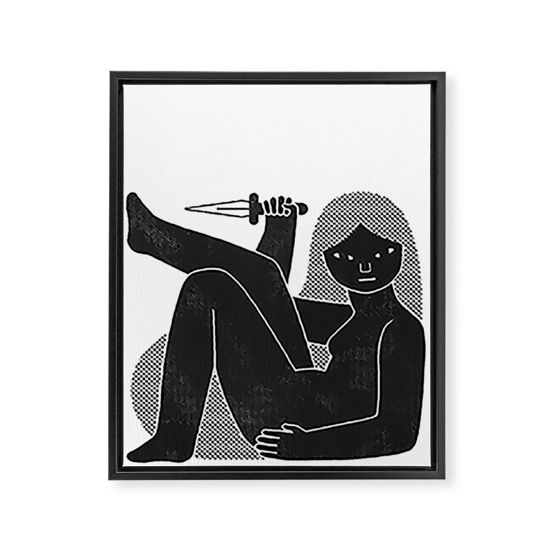 Trapped Framed Canvas Print Gallery Image 8