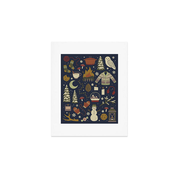 Winter Nights Art Print Gallery Image 1