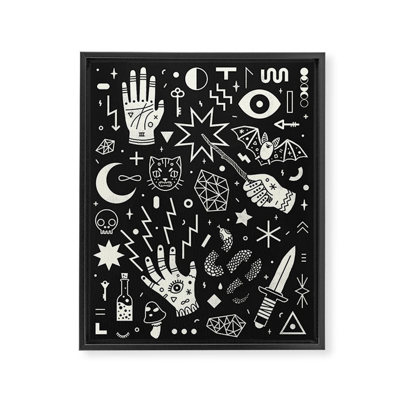 Witchcraft Framed Canvas Print Gallery Image 6