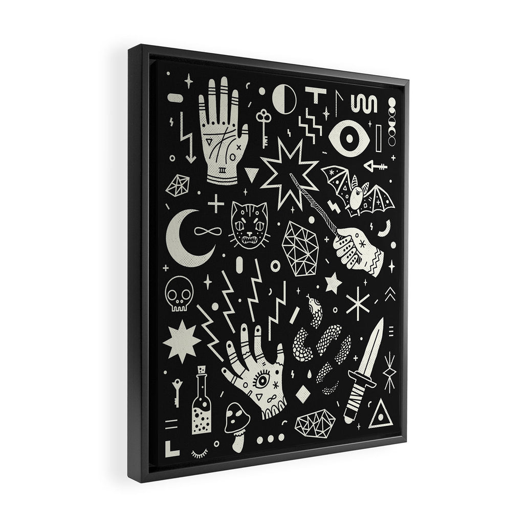 Witchcraft Framed Canvas Print Gallery Image 2