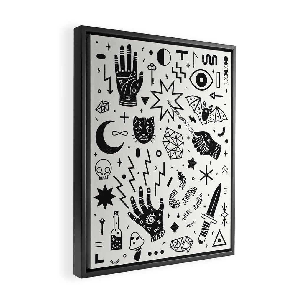 Witchcraft II Framed Canvas Print Gallery Image 2