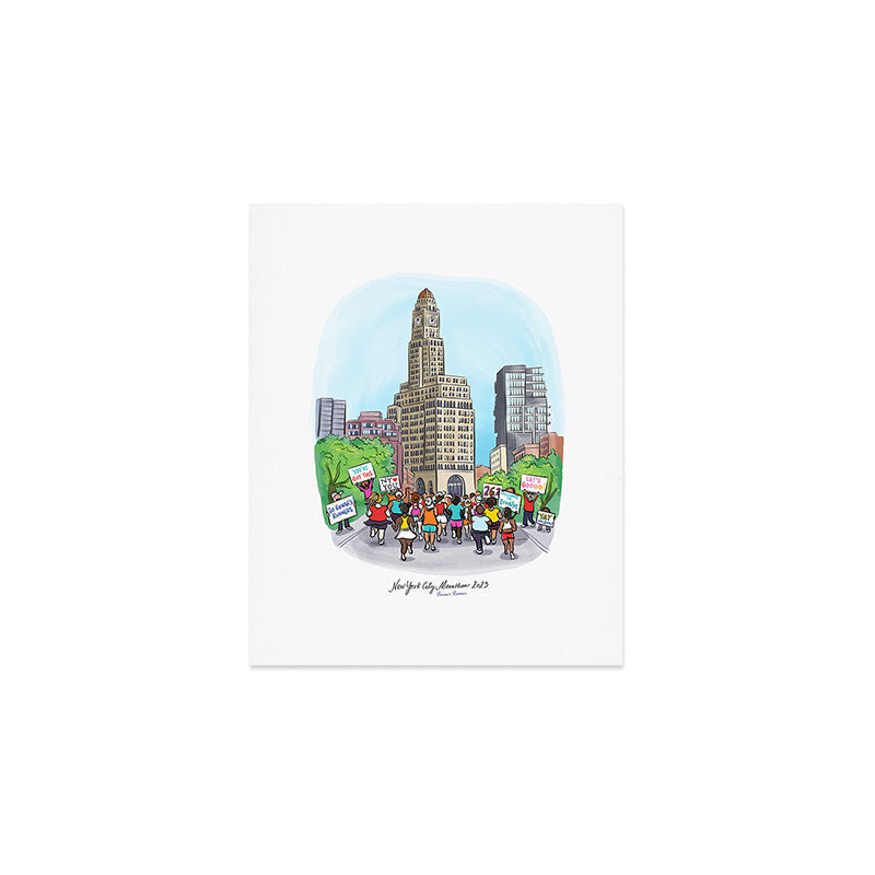 NYCM 2023: Runar's Runners Art Print