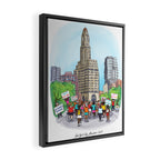 NYCM 2023: Runar's Runners Framed Canvas Print Gallery Image 2