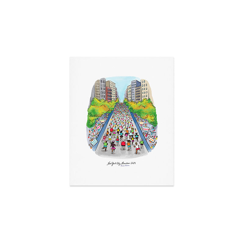 NYCM 2024: Runar's Runners Art Print Gallery Image 1