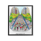 NYCM 2024: Runar's Runners Framed Canvas Print Gallery Image 6