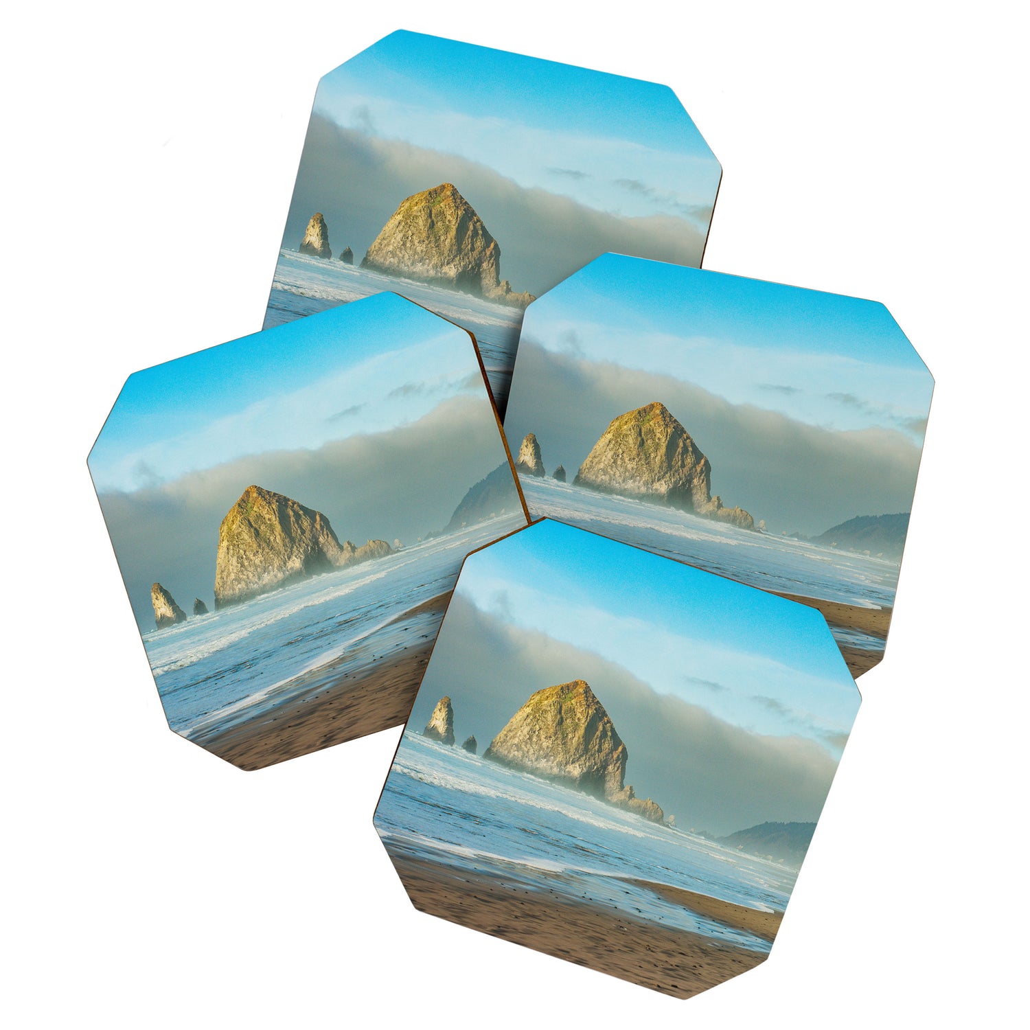 Cannon Beach Oregon, Haystack Rock Coaster Gallery Image 1