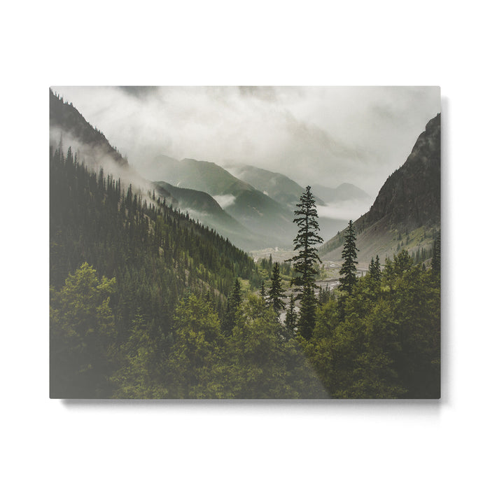 Mountain Valley of Forever Metal Print Gallery Image 1