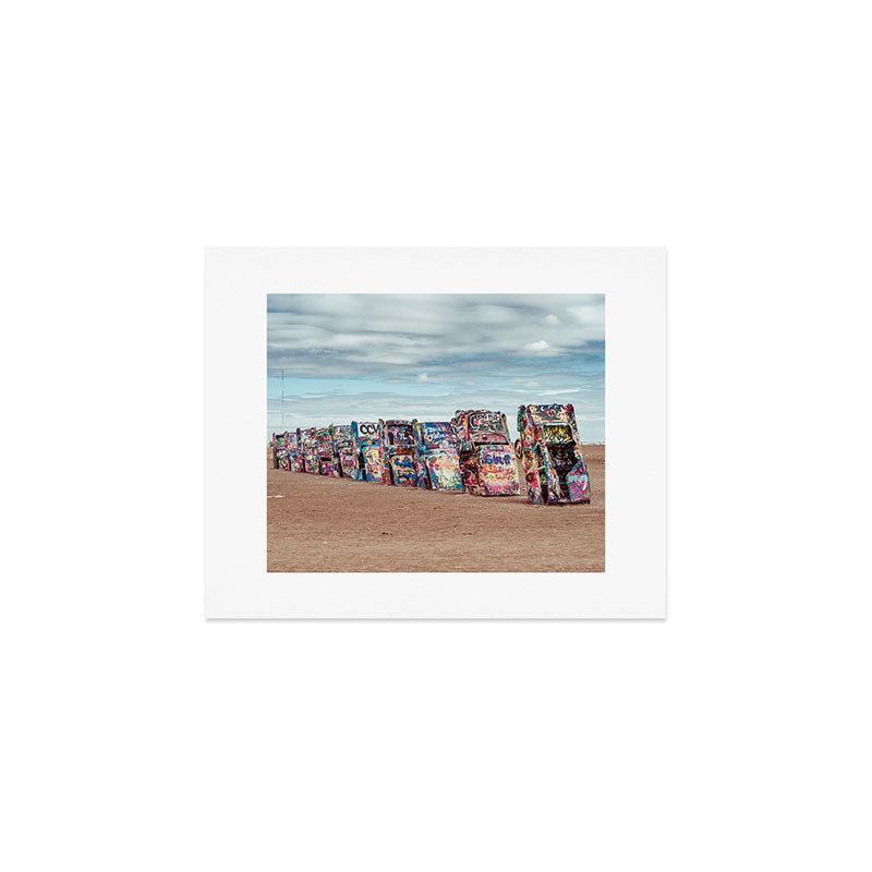 Retro Road Trip Texas Art Print Gallery Image 1