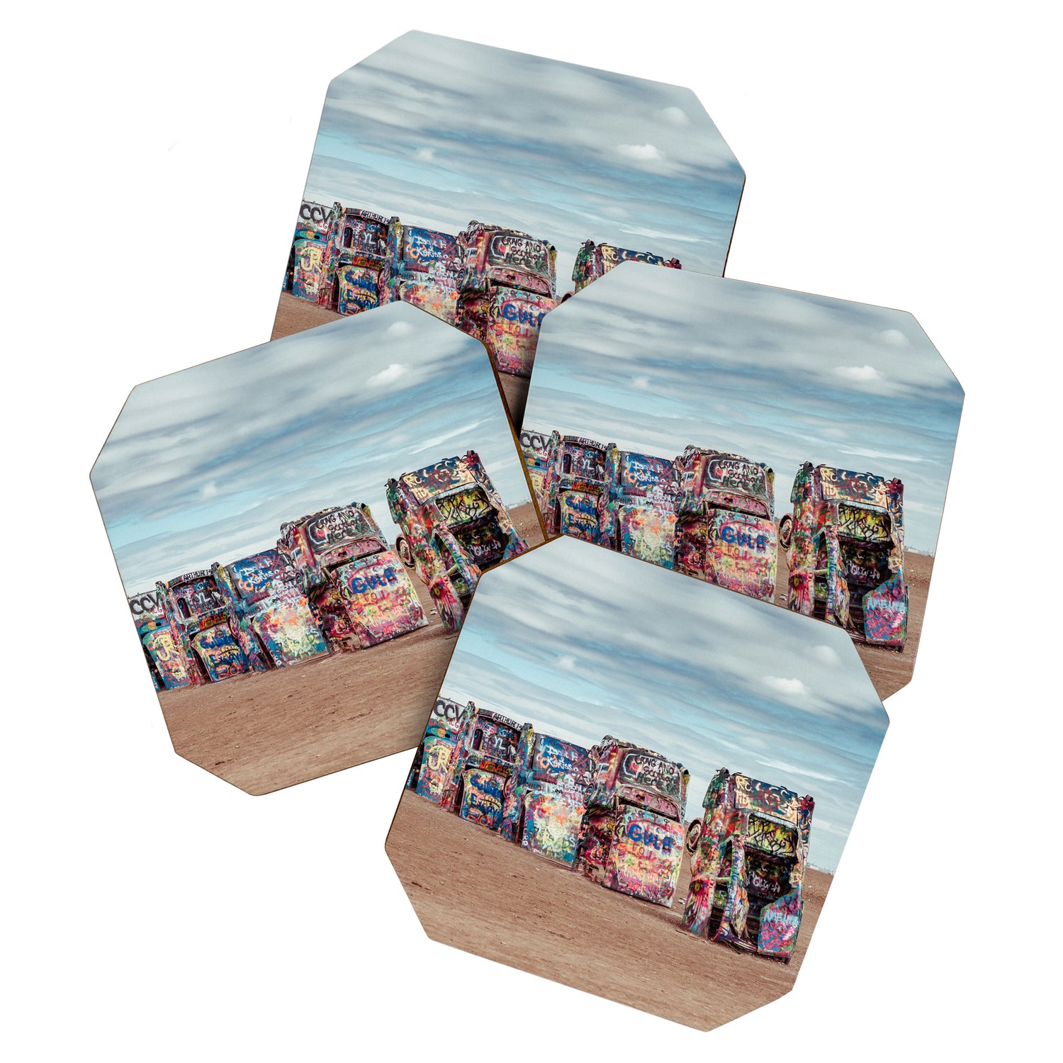 Retro Road Trip Texas Coaster Gallery Image 1