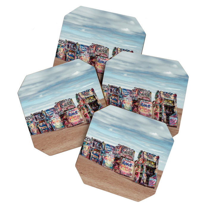 Retro Road Trip Texas Coaster Gallery Image 1