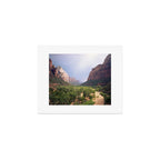 Zion Valley Utah Beauty Art Print Gallery Image 1
