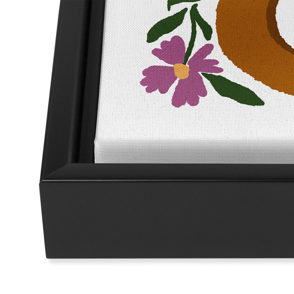 A Vase Full of Spring Framed Canvas Print Gallery Image 3
