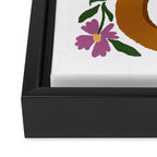 A Vase Full of Spring Framed Canvas Print Gallery Image 3