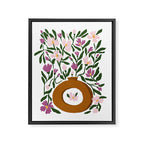 A Vase Full of Spring Framed Canvas Print Gallery Image 6