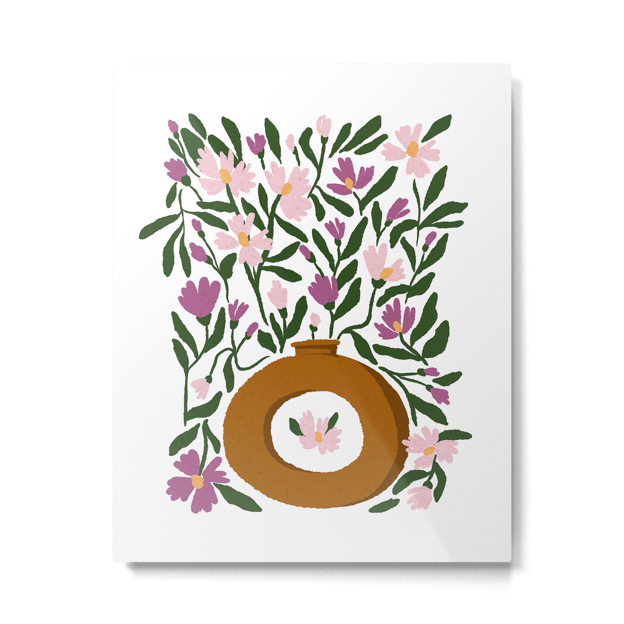 A Vase Full of Spring Metal Print Gallery Image 4