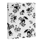 Black and white oriental pattern Canvas Print Gallery Image 8