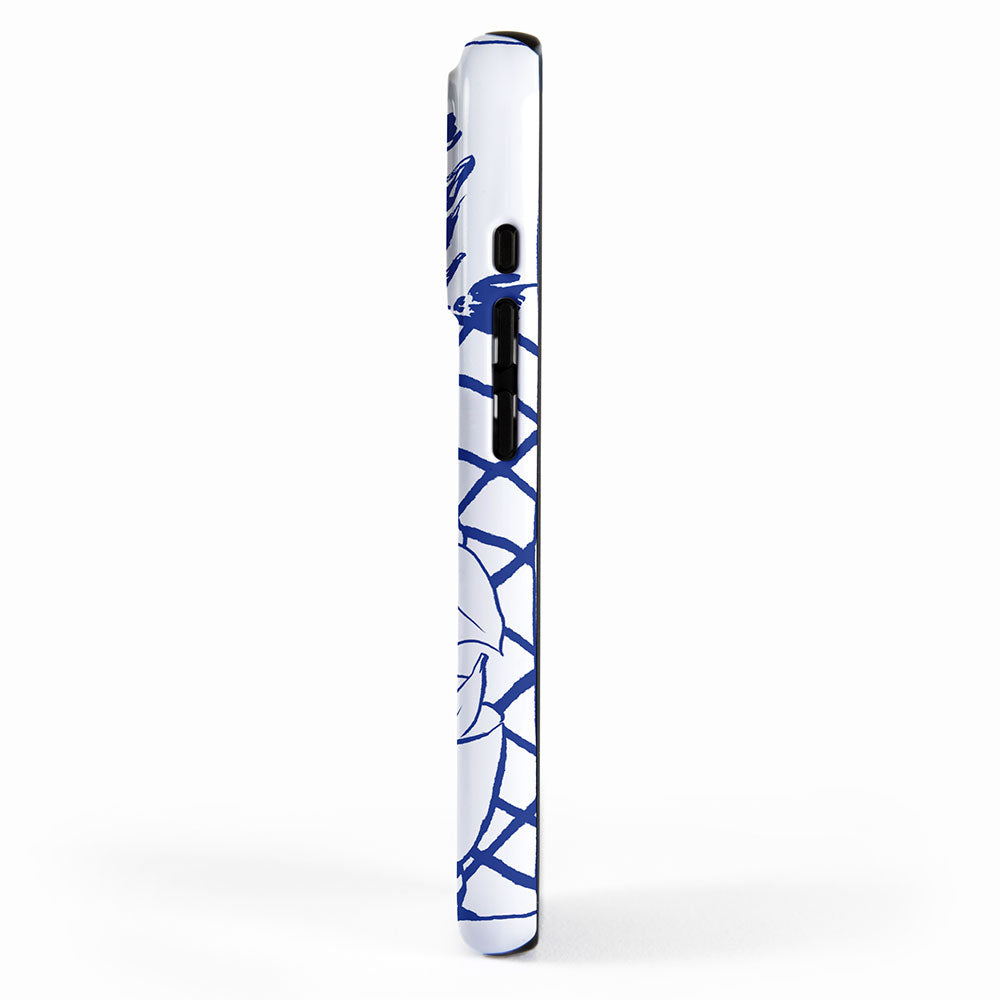 Blue line vases iPhone Case Gallery Image 2