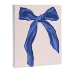 Blue realistic bow  Canvas Print Gallery Image 6