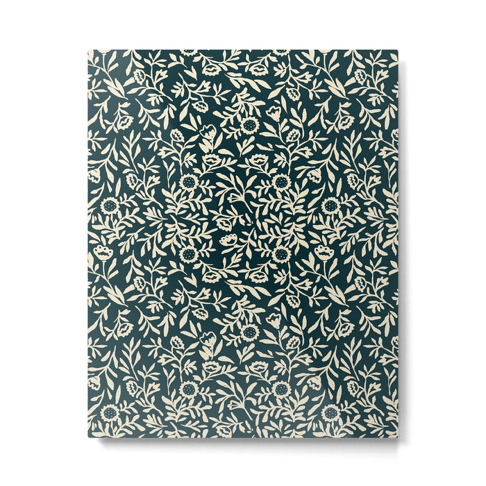 Bold Folk floral pattern Metal Print Gallery Image 1