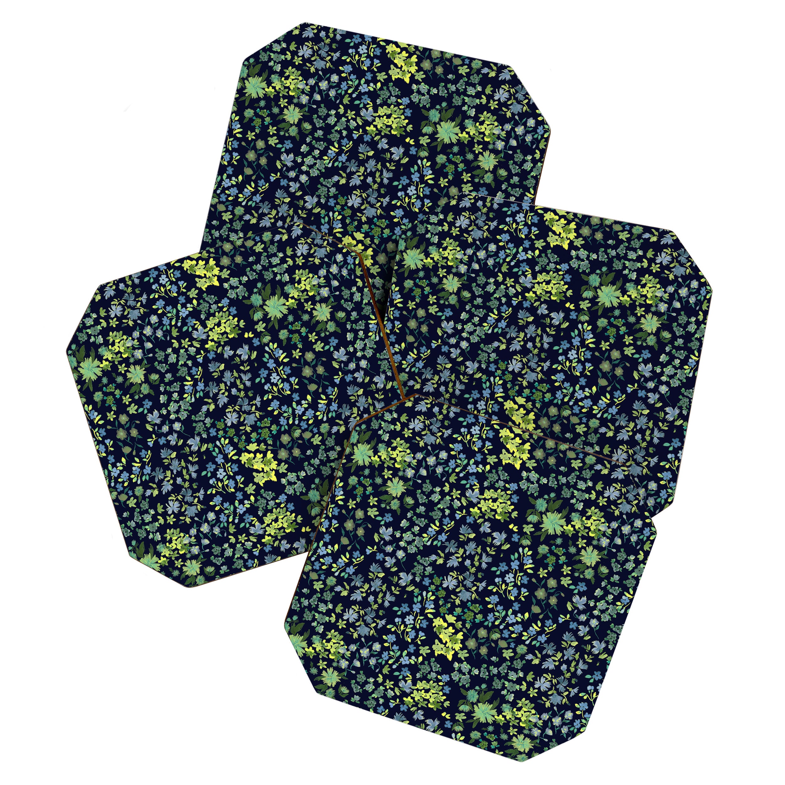 Botanical Night Bloom Coaster Gallery Image 1