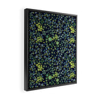 Botanical Night Bloom Framed Canvas Print Gallery Image 2