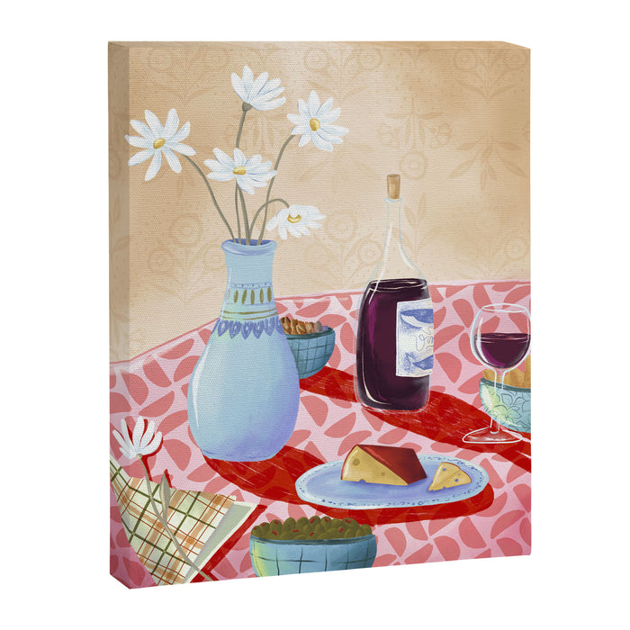 Dinner Still Life Canvas Print Gallery Image 1