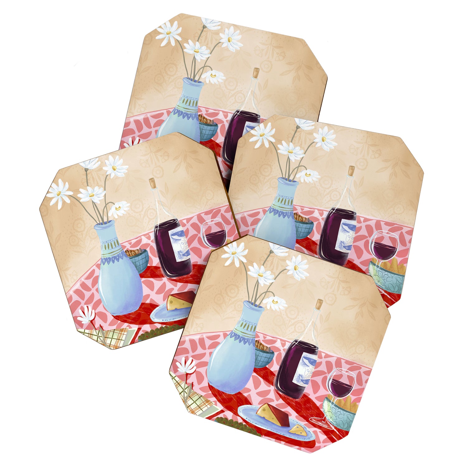 Dinner Still Life Coaster Gallery Image 1