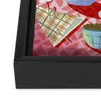 Dinner Still Life Framed Canvas Print Gallery Image 3