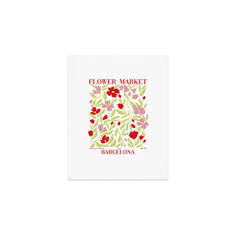 Floral Poster Art Print Gallery Image 1