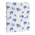 Light blue japanese pattern Canvas Print Gallery Image 8