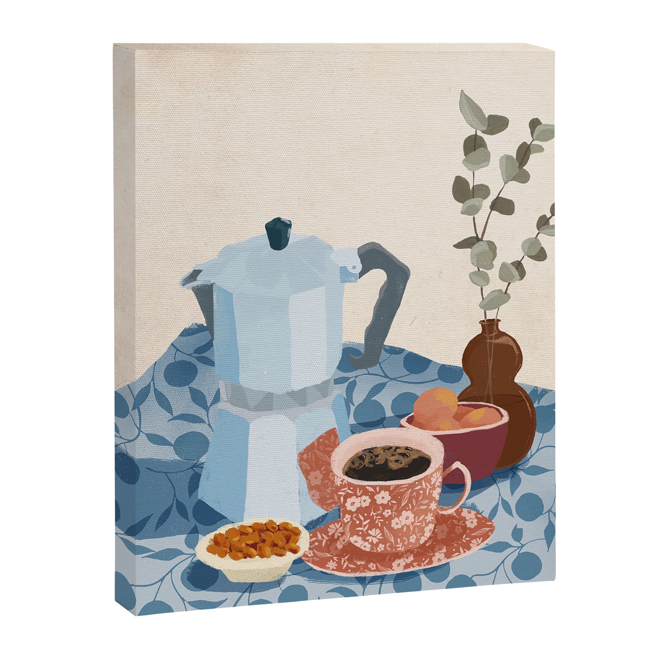 Morning coffee Canvas Print Gallery Image 6