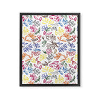 Picasso Dancing Flowers Framed Canvas Print Gallery Image 6