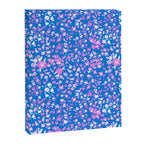 Pink and blue pop art ditsy Canvas Print Gallery Image 8