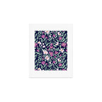 Pink Midnight Bloom Art Print Gallery Image 1