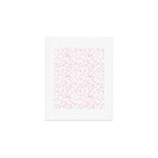 Pink romantic wildflowers Art Print Gallery Image 1