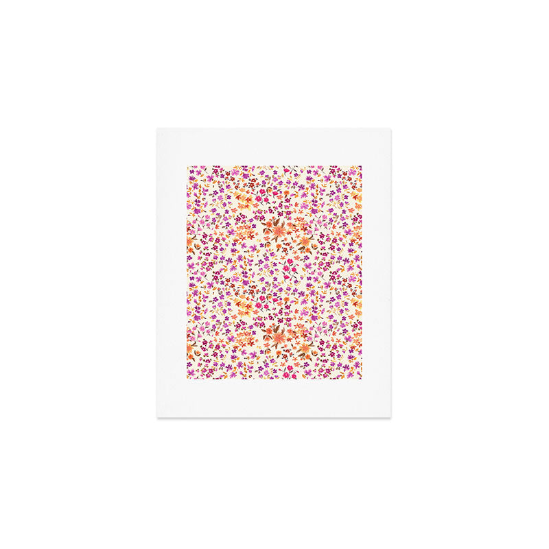 Pink summer blooming Art Print Gallery Image 1