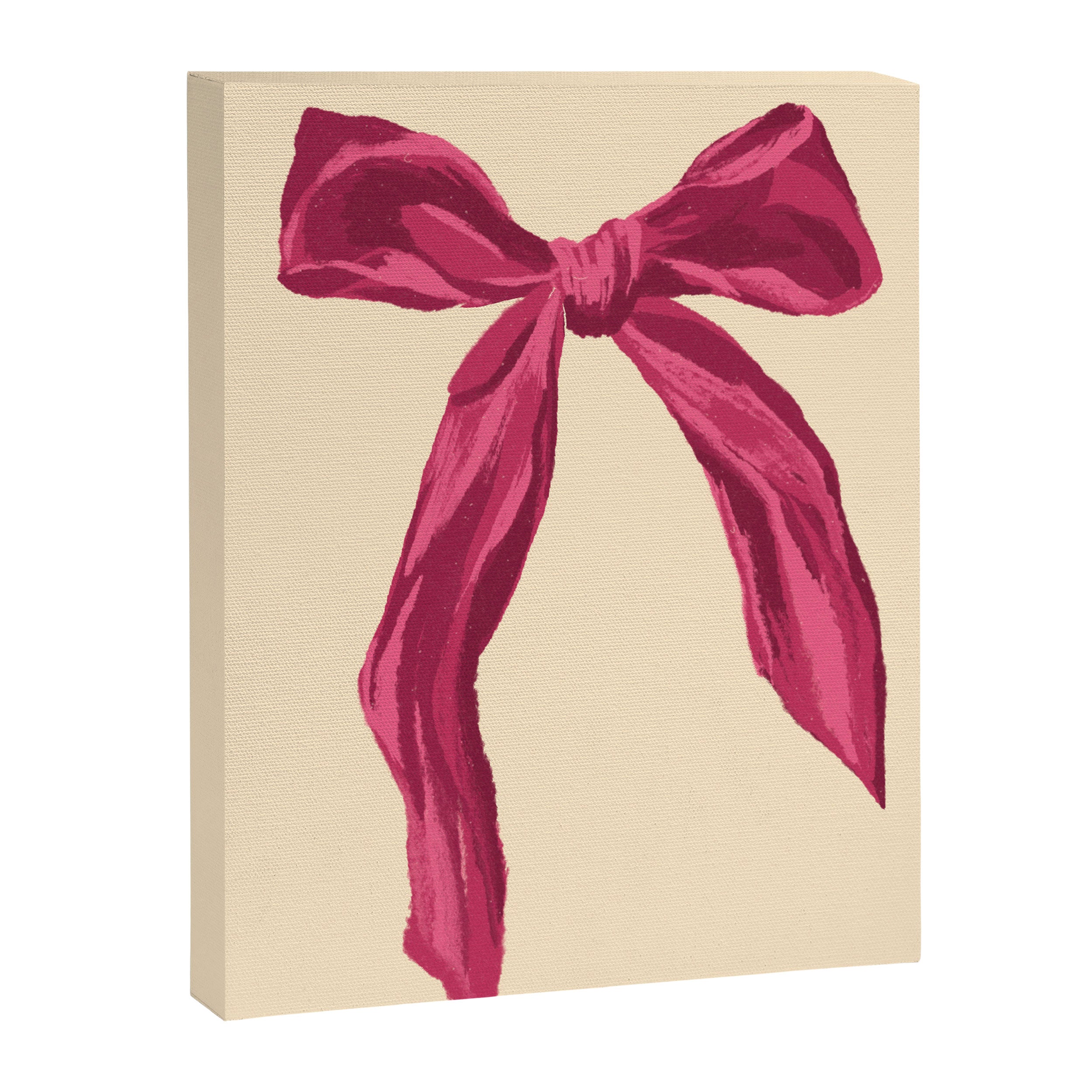 Romantic Bow Canvas Print Gallery Image 6