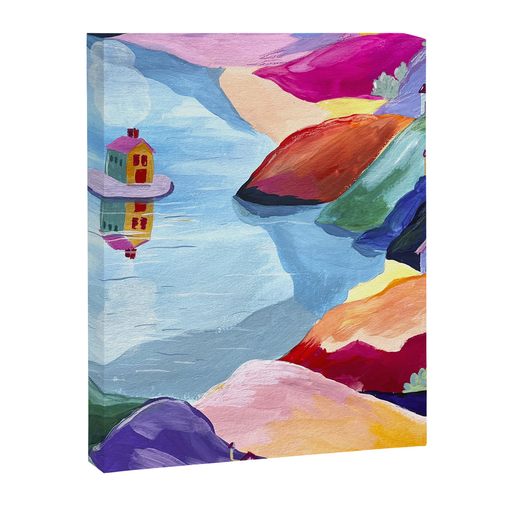 Water rainbow landscape  Canvas Print Gallery Image 6
