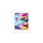 Water rainbow landscape  Art Print Gallery Image 1