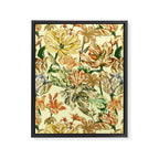 Watercolor Golden Bloom Framed Canvas Print Gallery Image 8