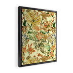 Watercolor Golden Bloom Framed Canvas Print Gallery Image 2