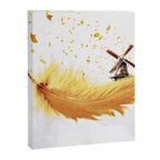 Air Feather â¢ Yellow Feather I Canvas Print Gallery Image 8