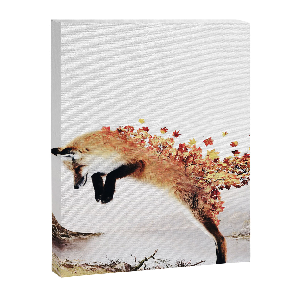 Autumn Fox Canvas Print Gallery Image 8