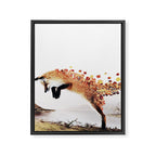 Autumn Fox Framed Canvas Print Gallery Image 8