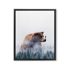 Beyond the Haze Framed Canvas Print Gallery Image 8