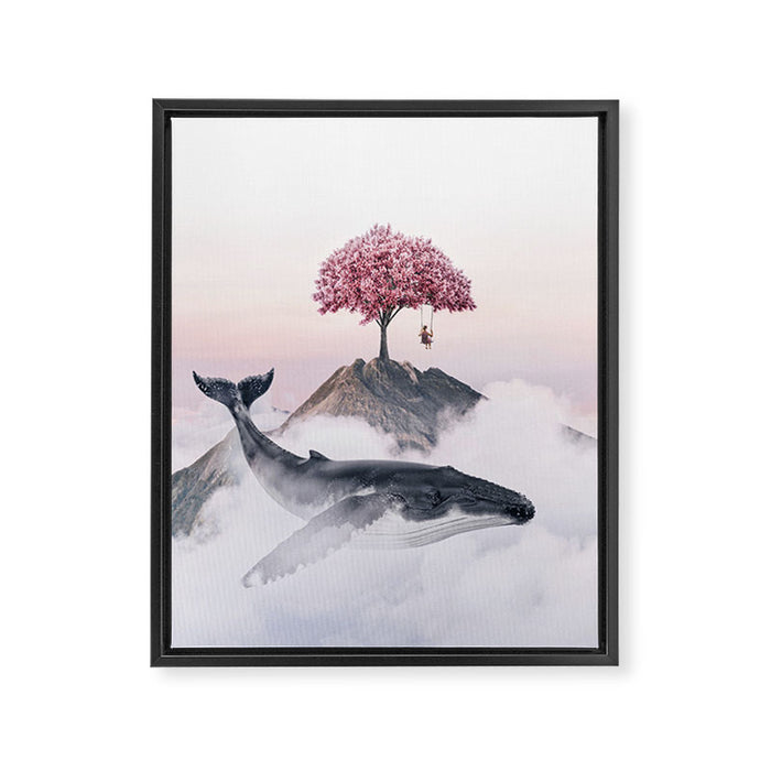 Daydreaming Framed Canvas Print Gallery Image 1
